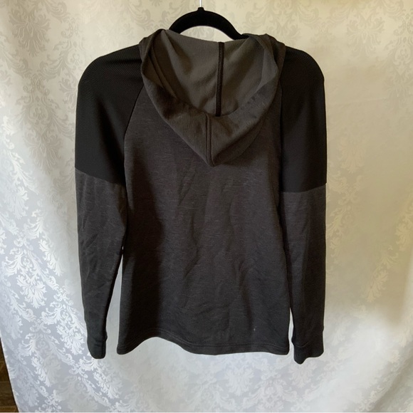 Champion C9 Half Zip Hoodie Boys Gray and Black - Picture 4 of 7